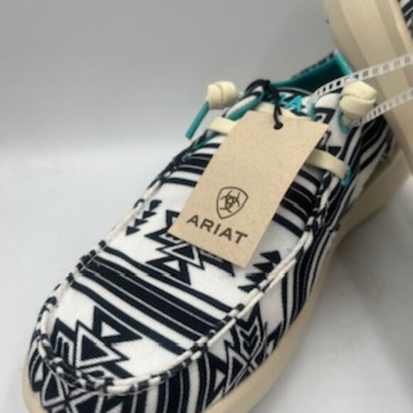 NEW Ariat Hilo Stark Southwest Shoes Women’s 7.5 Aztec Print Chimayo Limited Ed - Picture 12 of 15